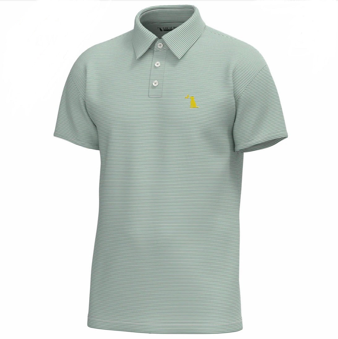 Local Boy Driftwood Polo - Pale Sage