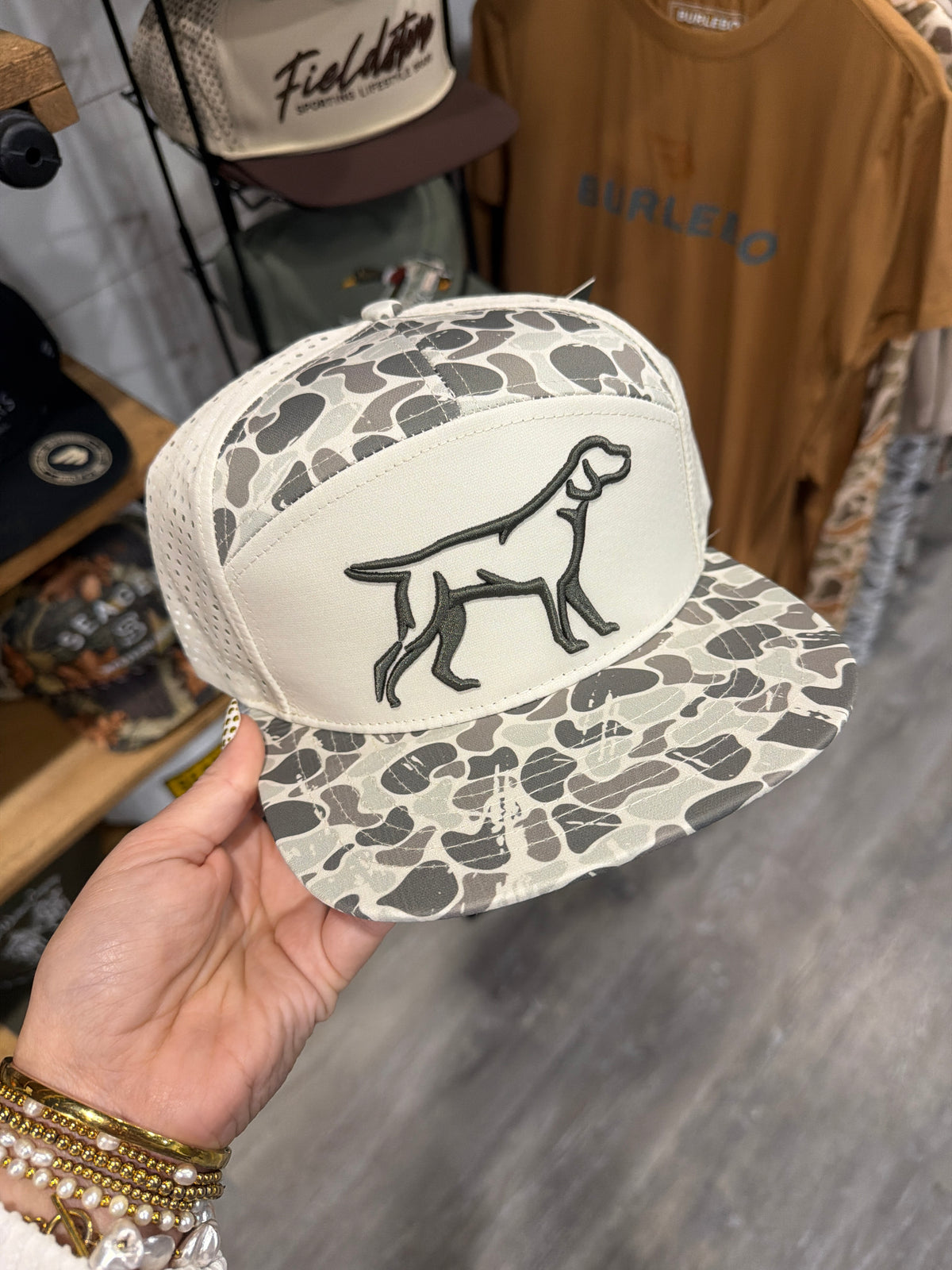 Fieldstone Marsh Camo Performance Hat