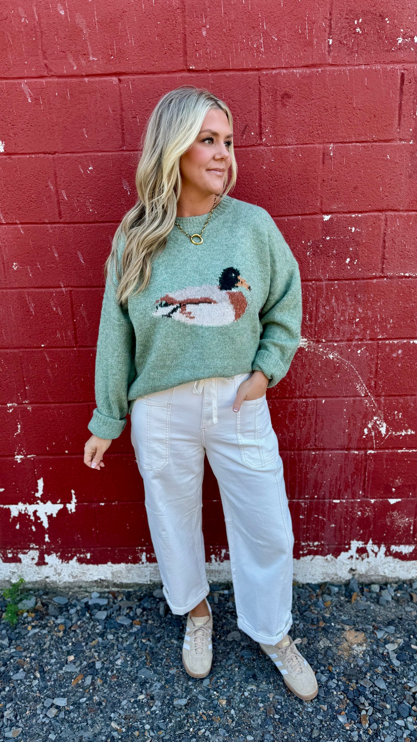 Hannah High Rise Cargo Barrel Jeans