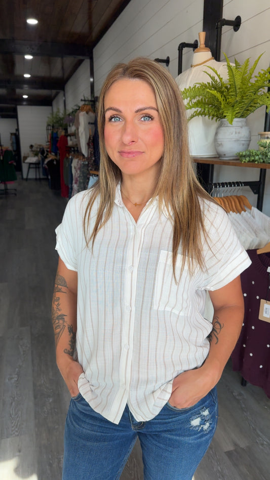 Lenni Lightweight Button Down