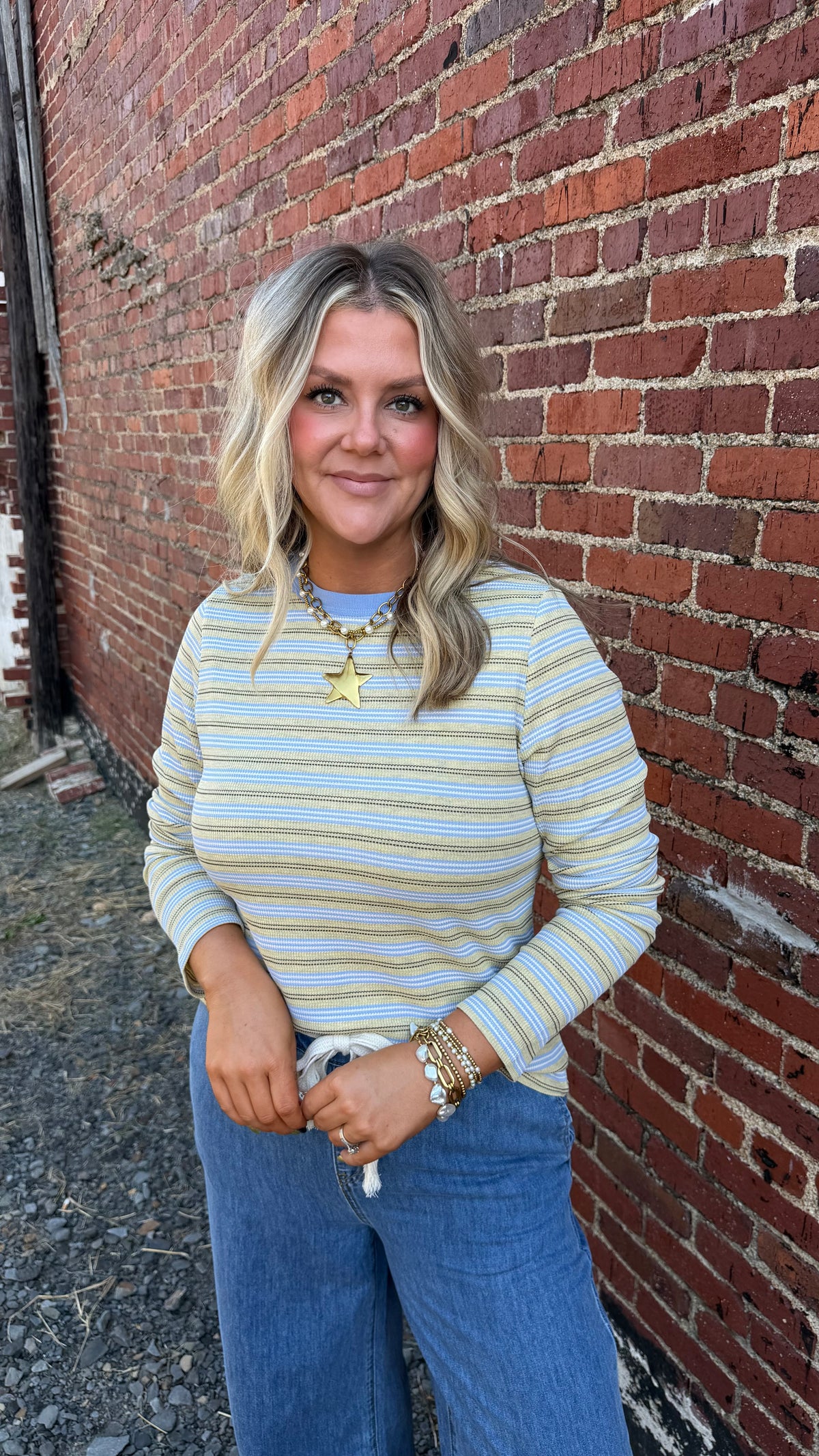 Maliah Striped Top