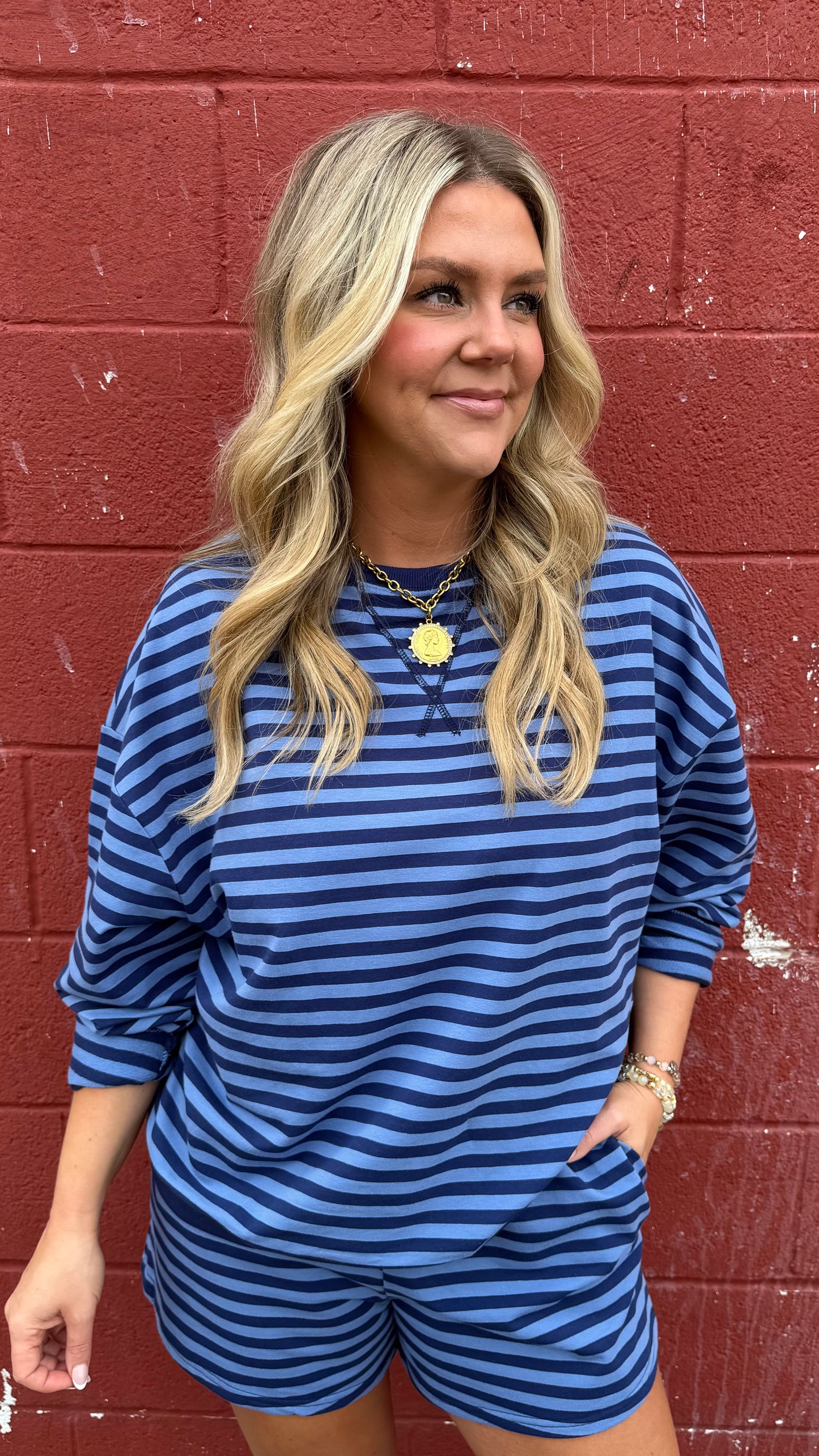 Jantzi Striped Set - Top