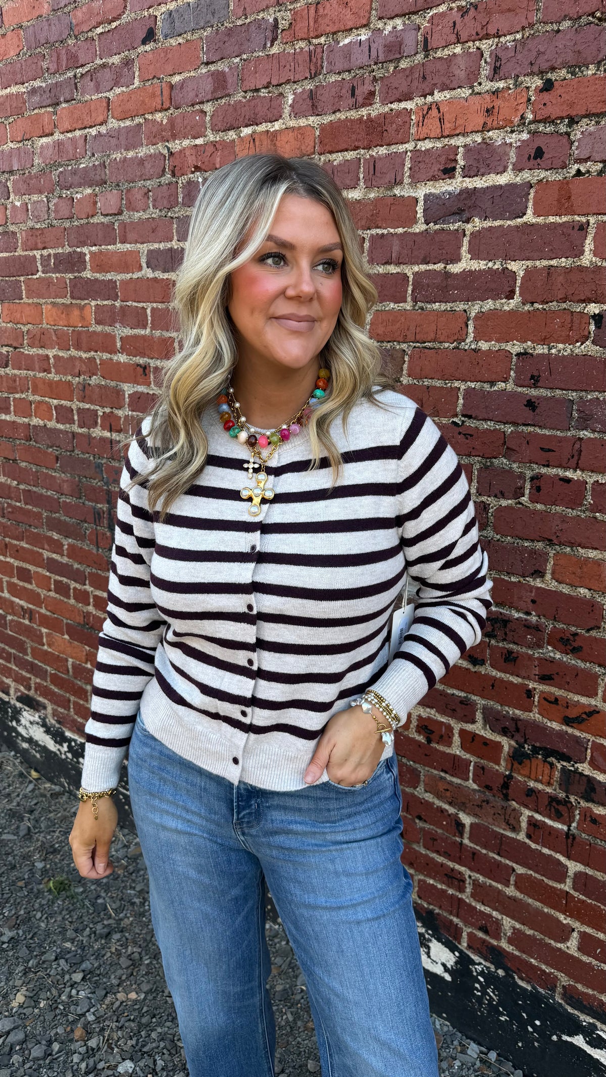 Twice as Nice Cardigan - Oatmeal