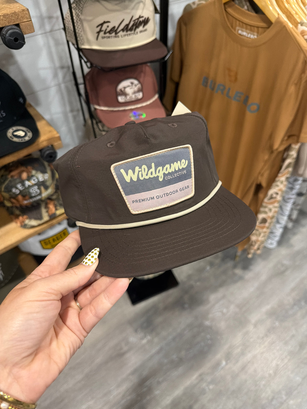 Wildgame Woven Patch Rope Hat