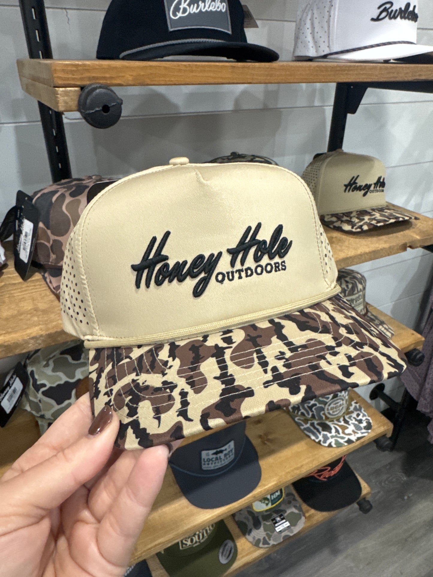 Honey Hole Performance Rope Hat DBC Bill