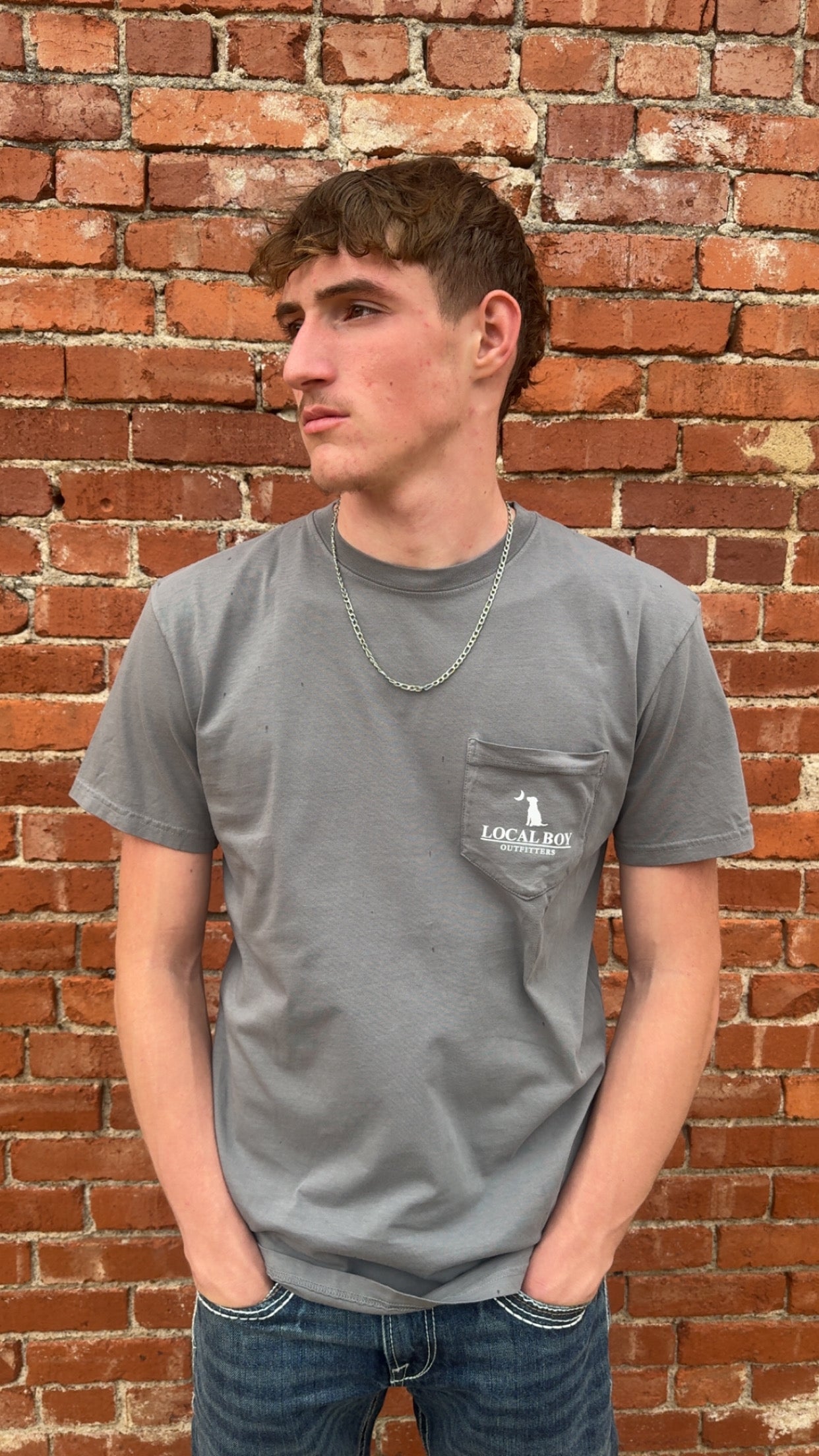 Local Boy Bluff Plate Tee