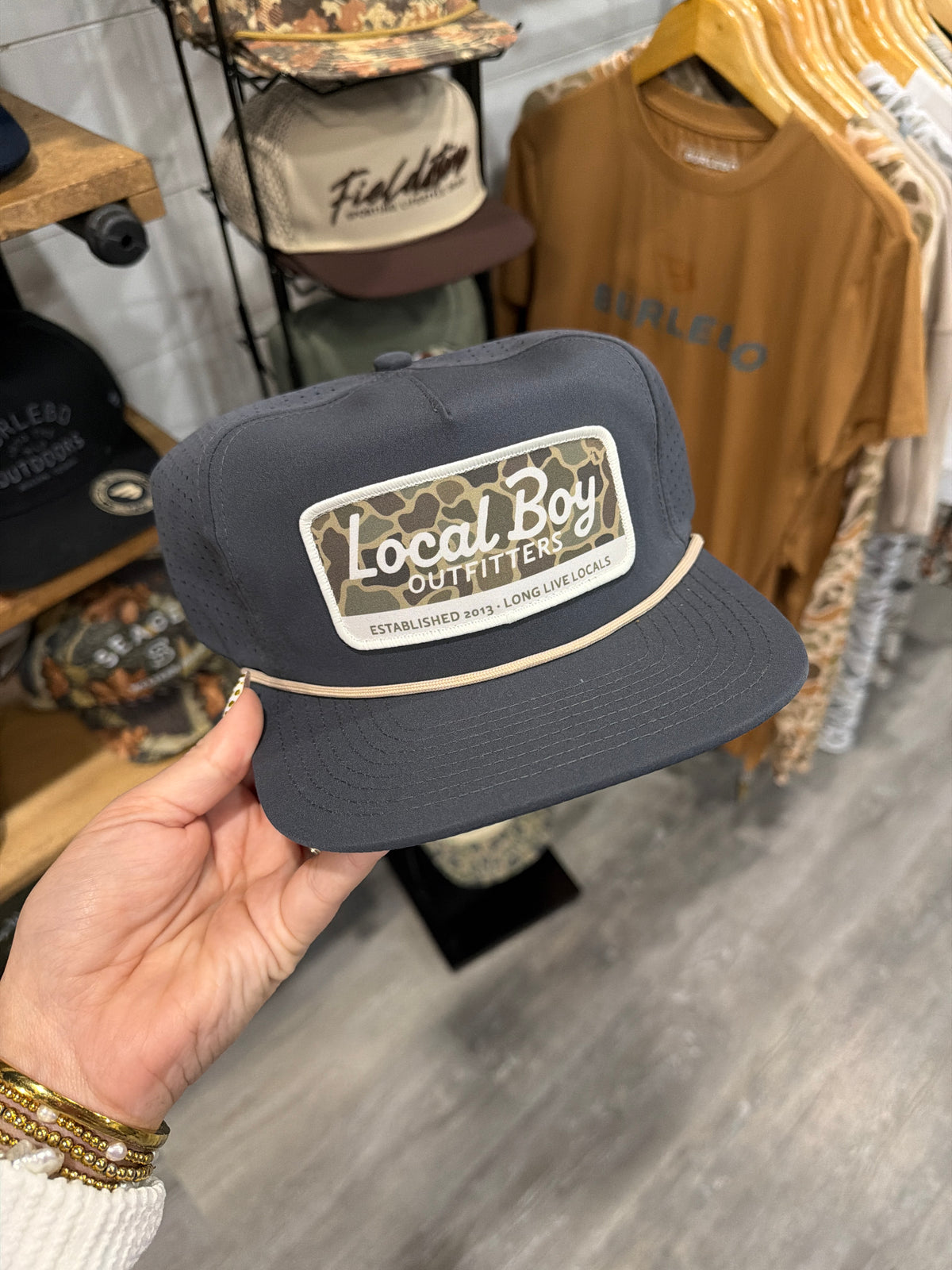 Local Boy Brush Camo Mark Performance Hat