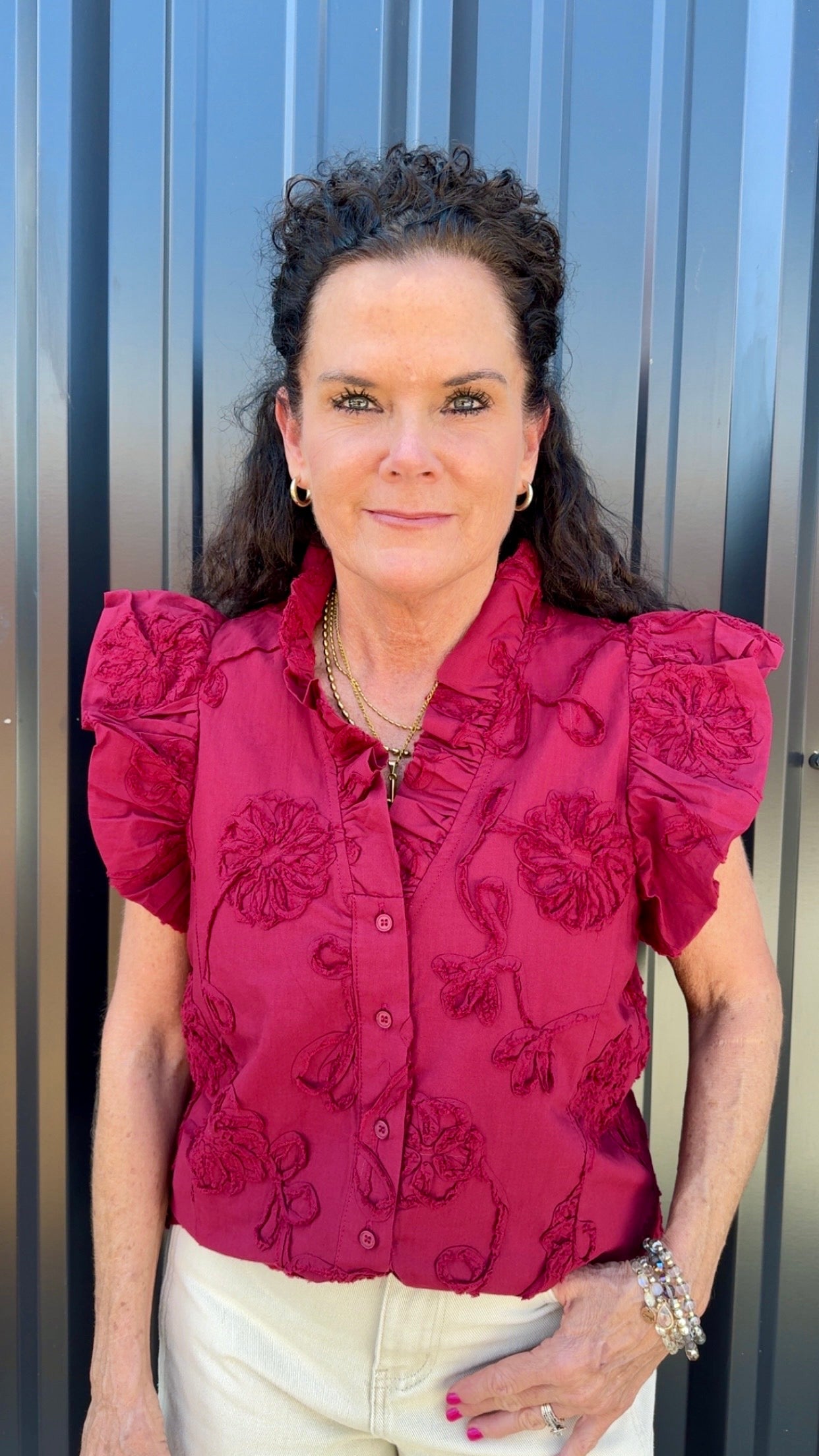 Fin Floral Top
