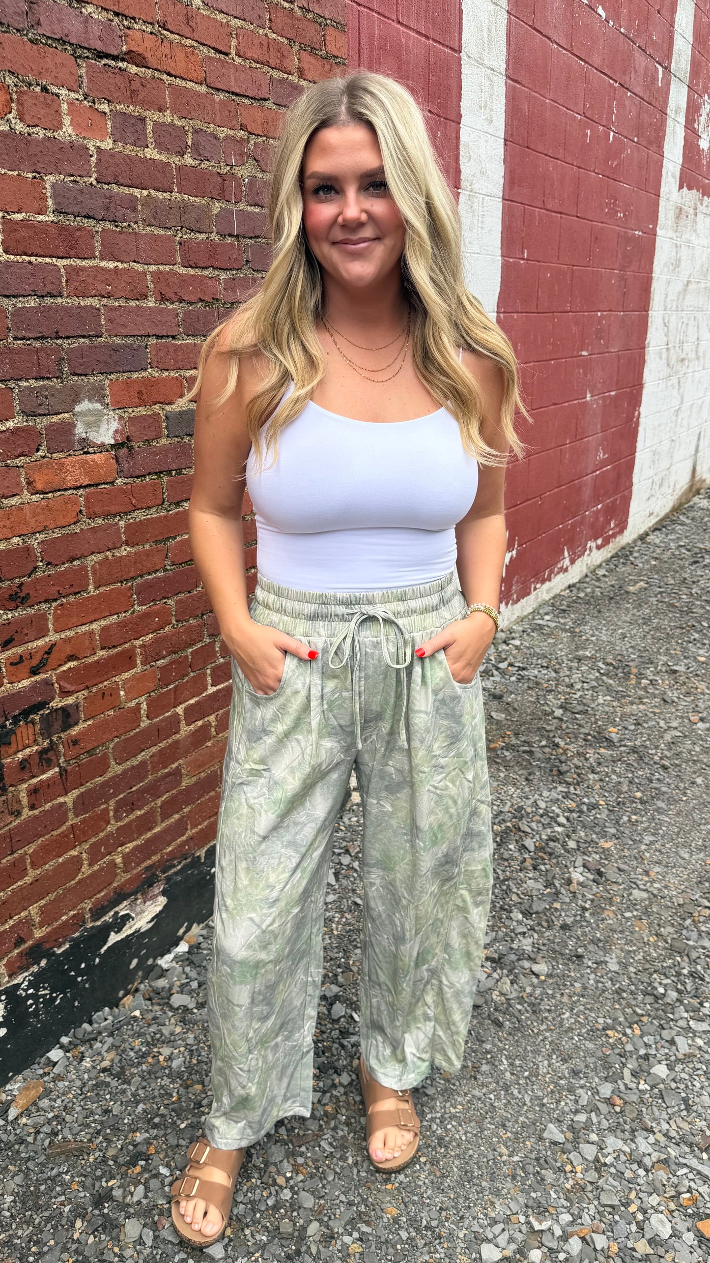 Camo Barrel Sweatpants