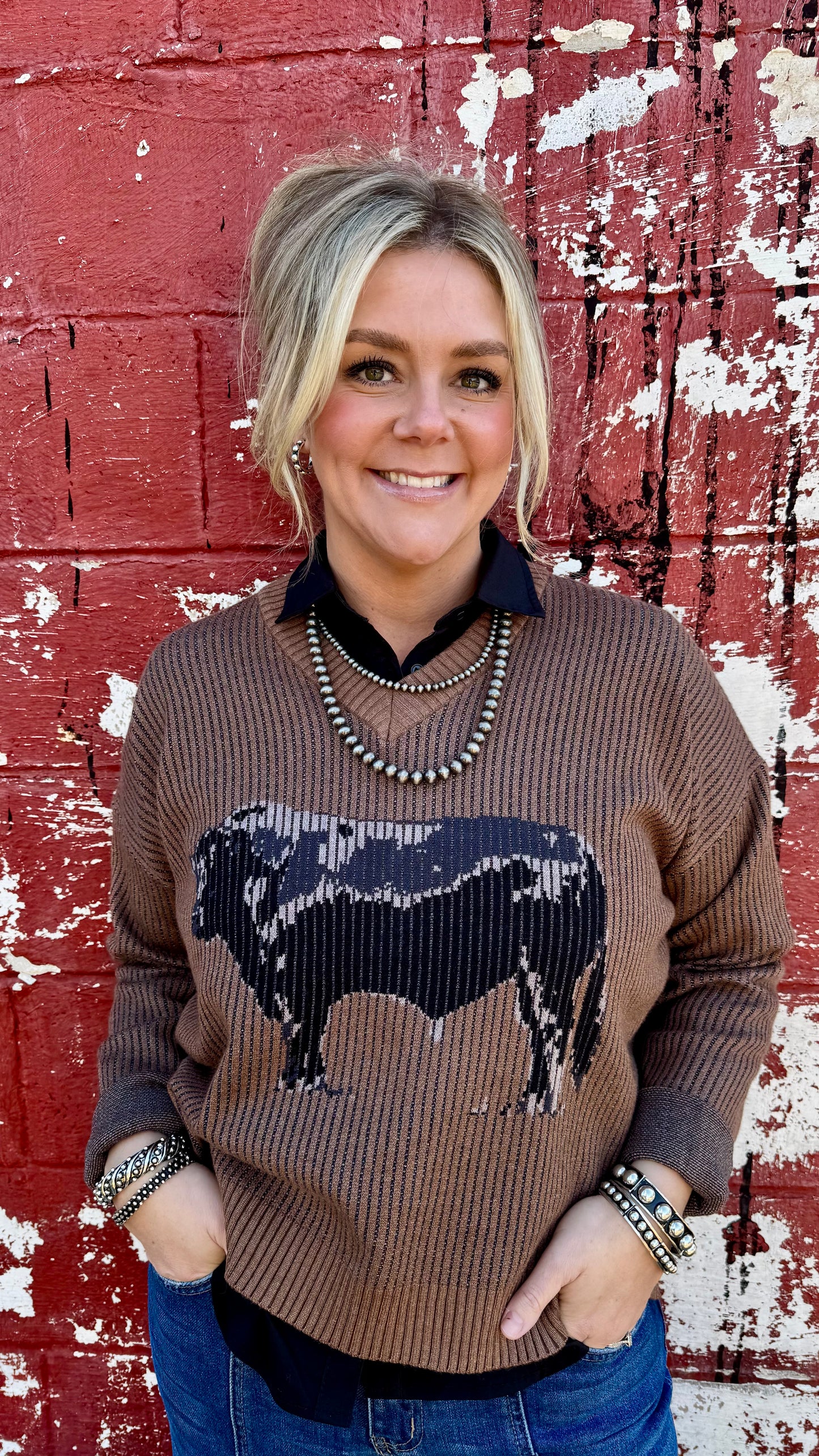 Angus Bull Sweater