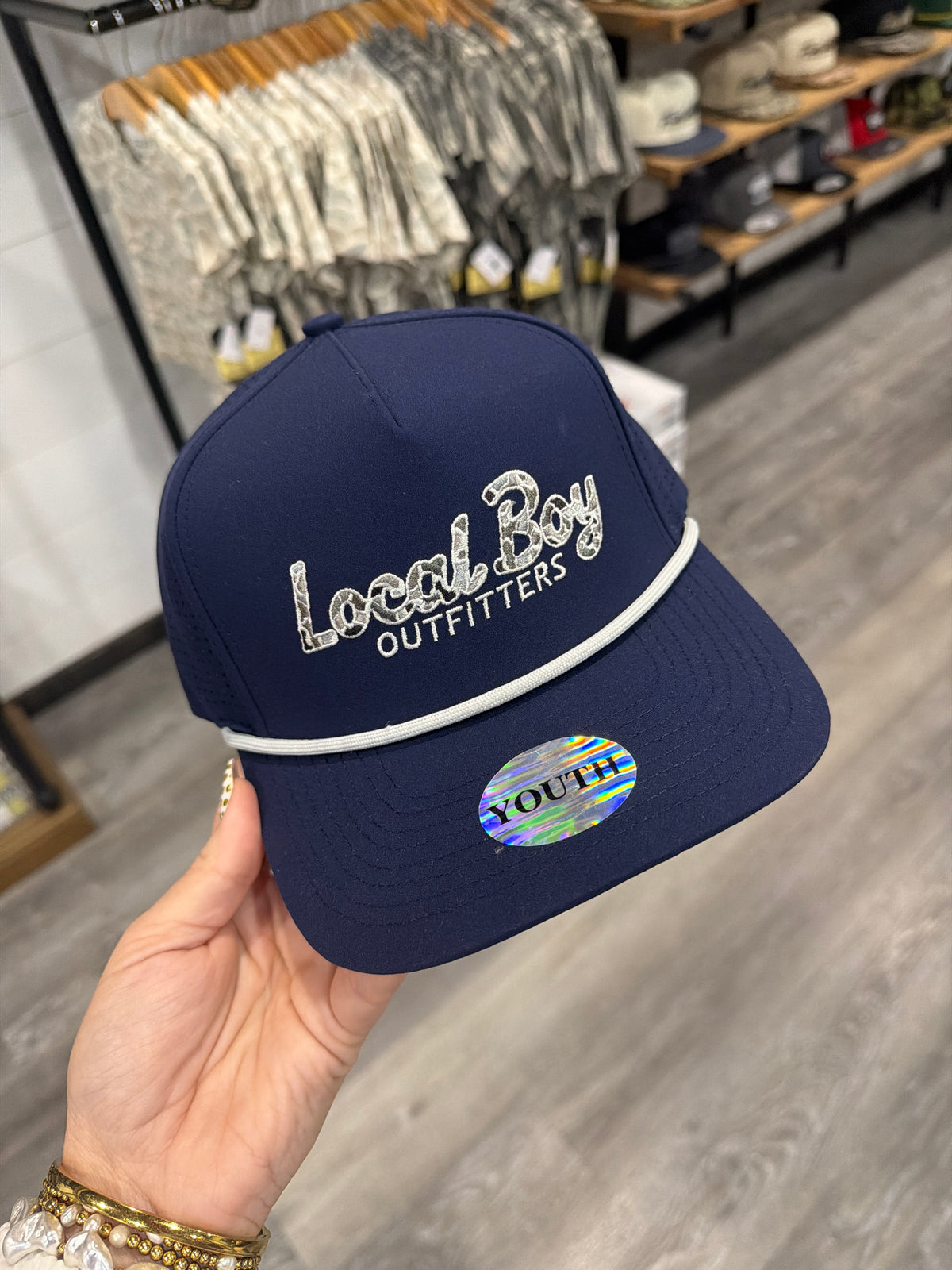 Local Boy Youth Localflage Mark Script Hat