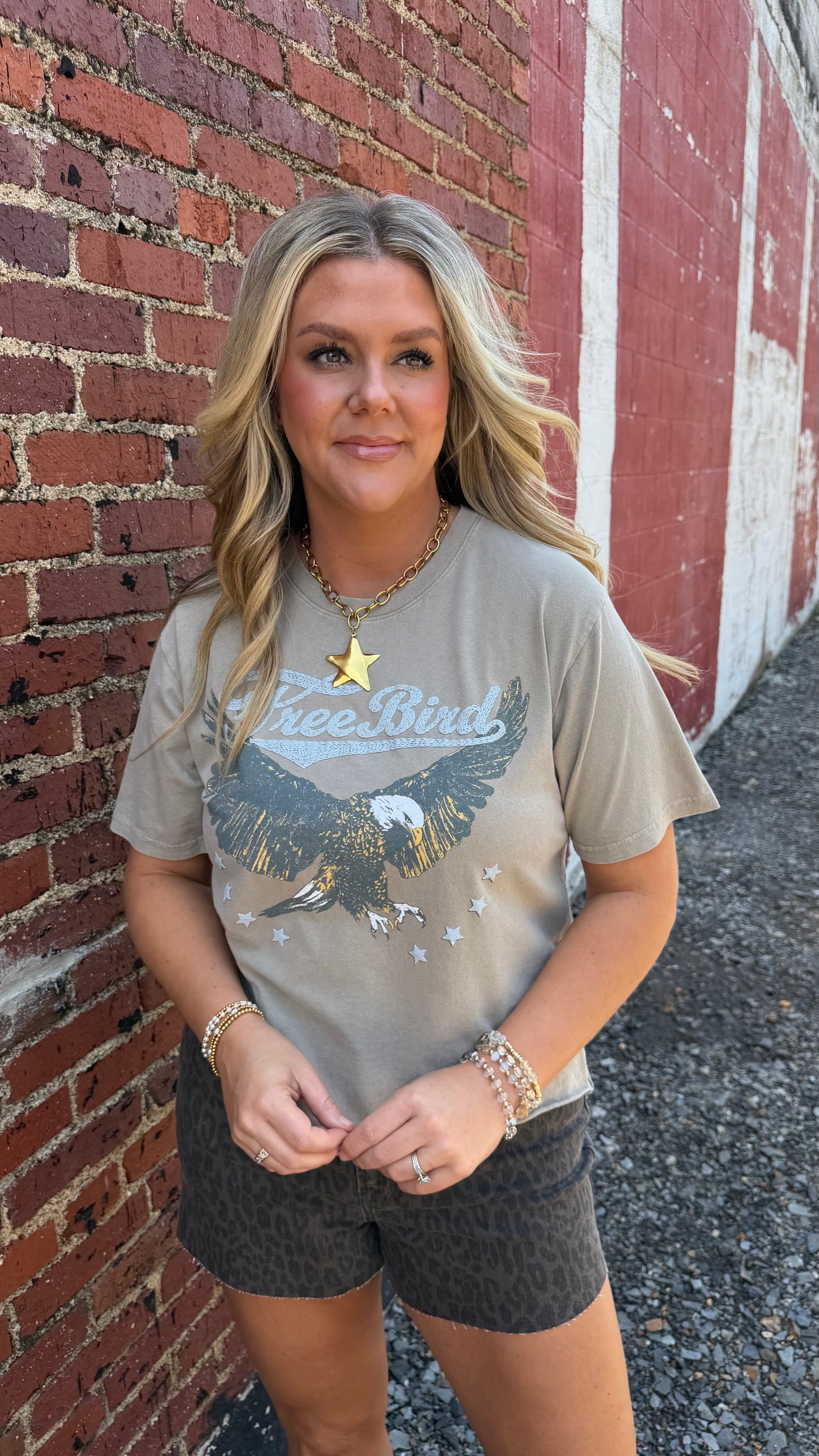 Free Bird Graphic - Sand