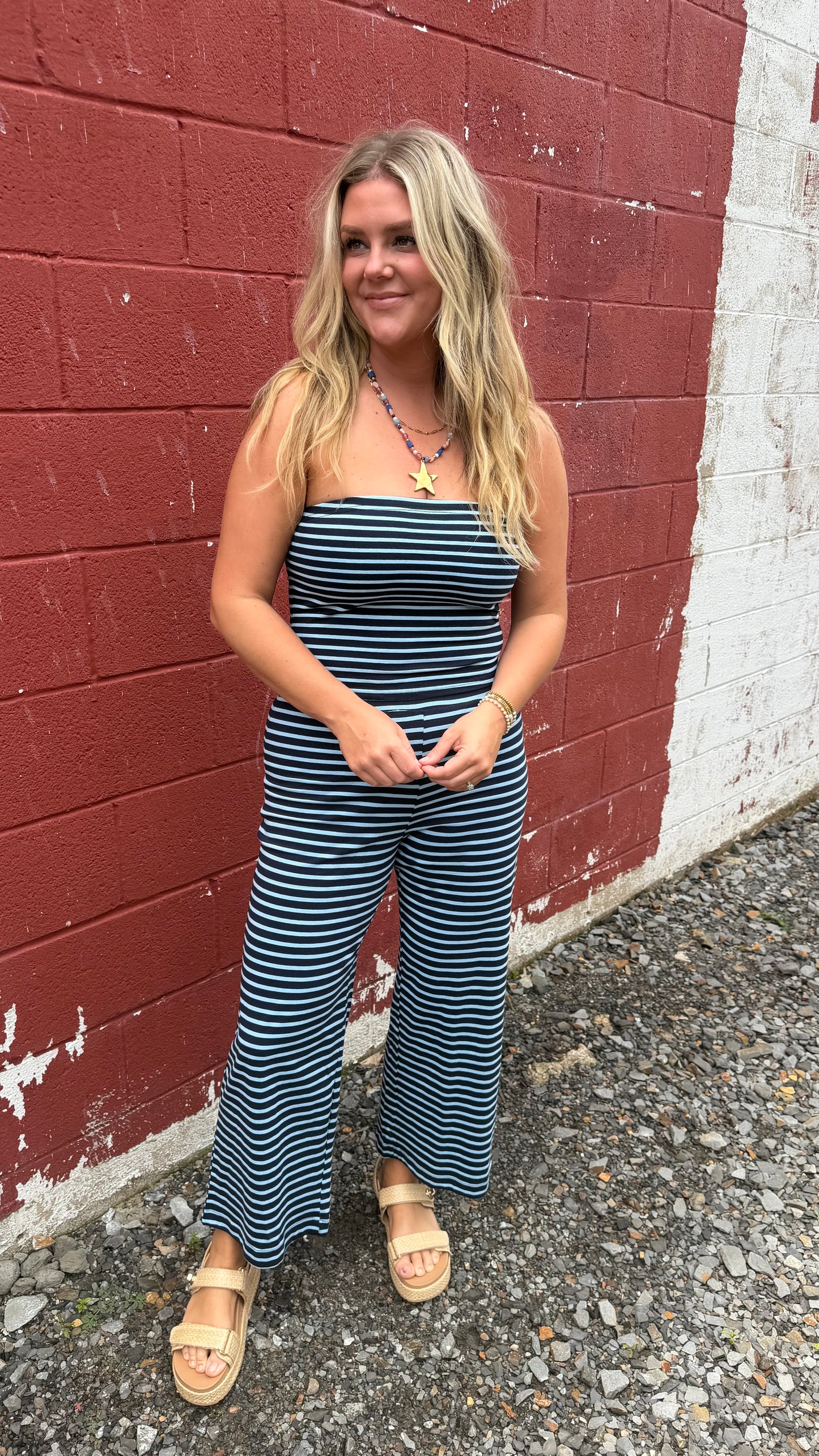 Seaside Striped Bottoms