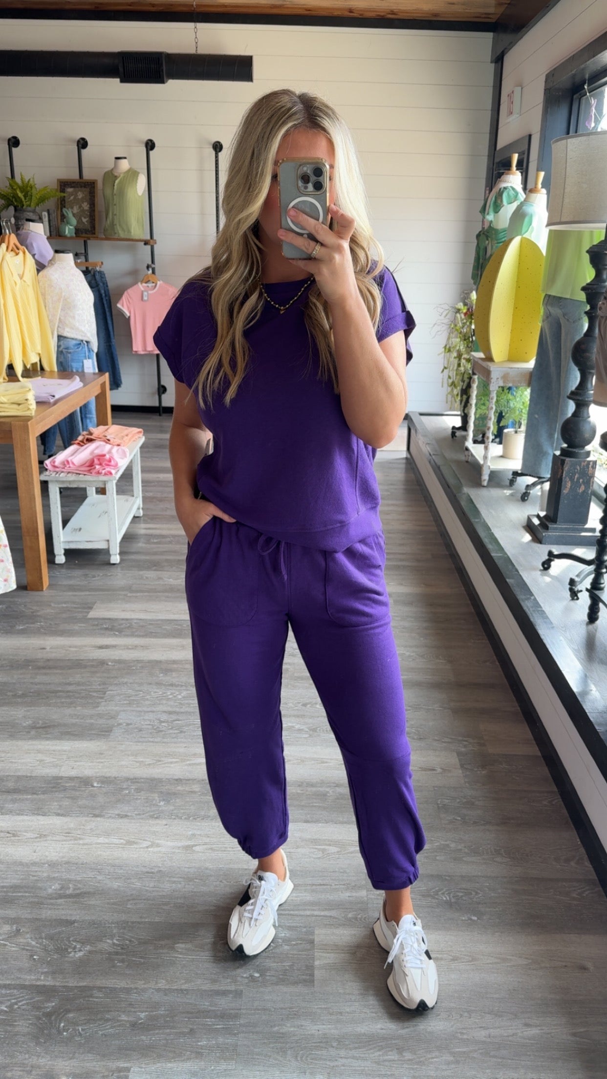 Violet Breeze Set - Bottoms
