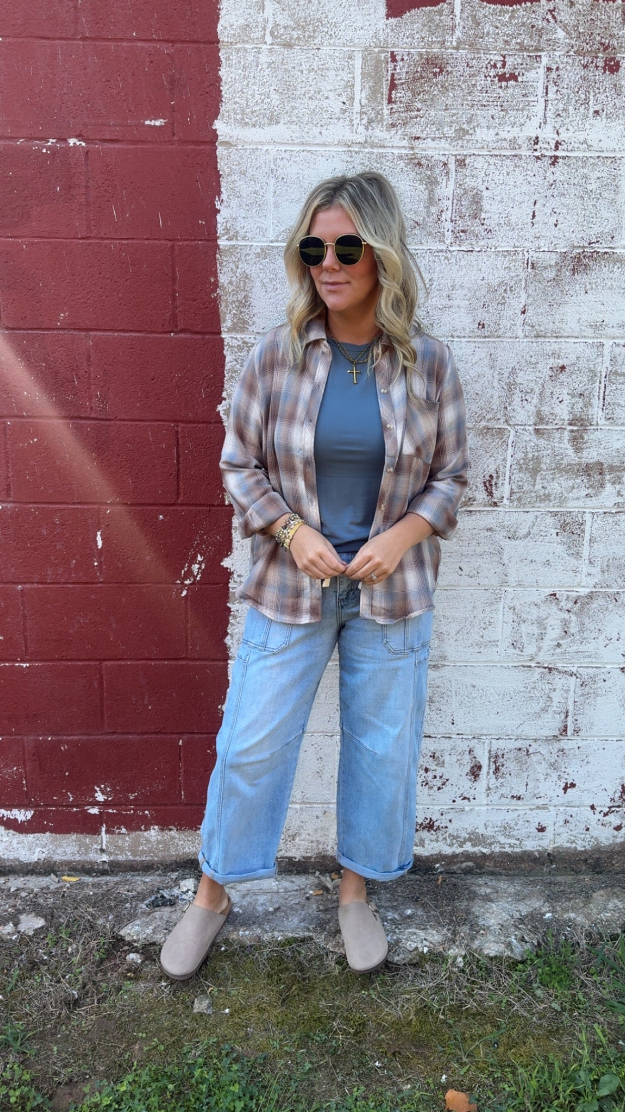 Jane Barrel Jeans