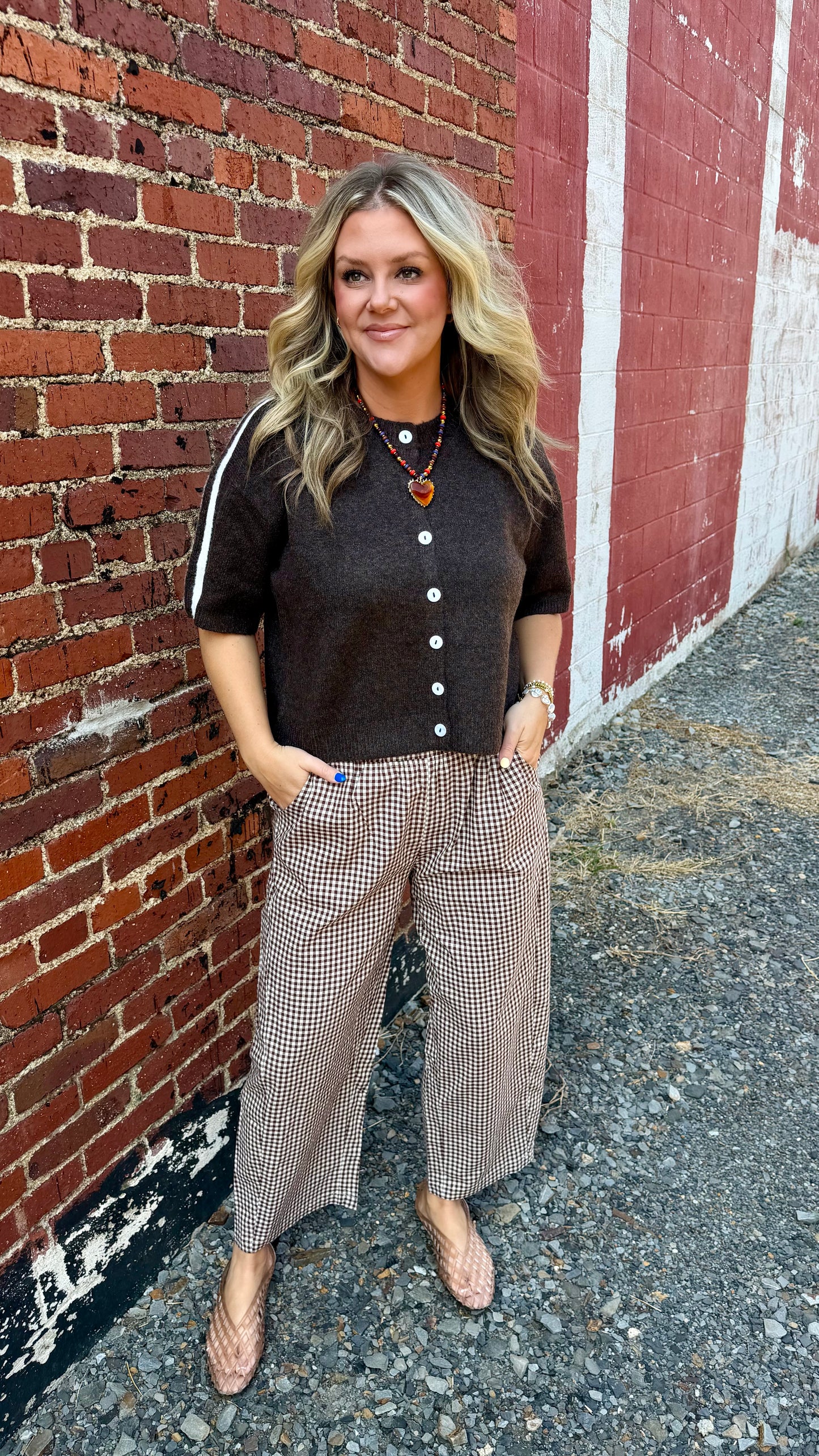 Fletcher Gingham Pants