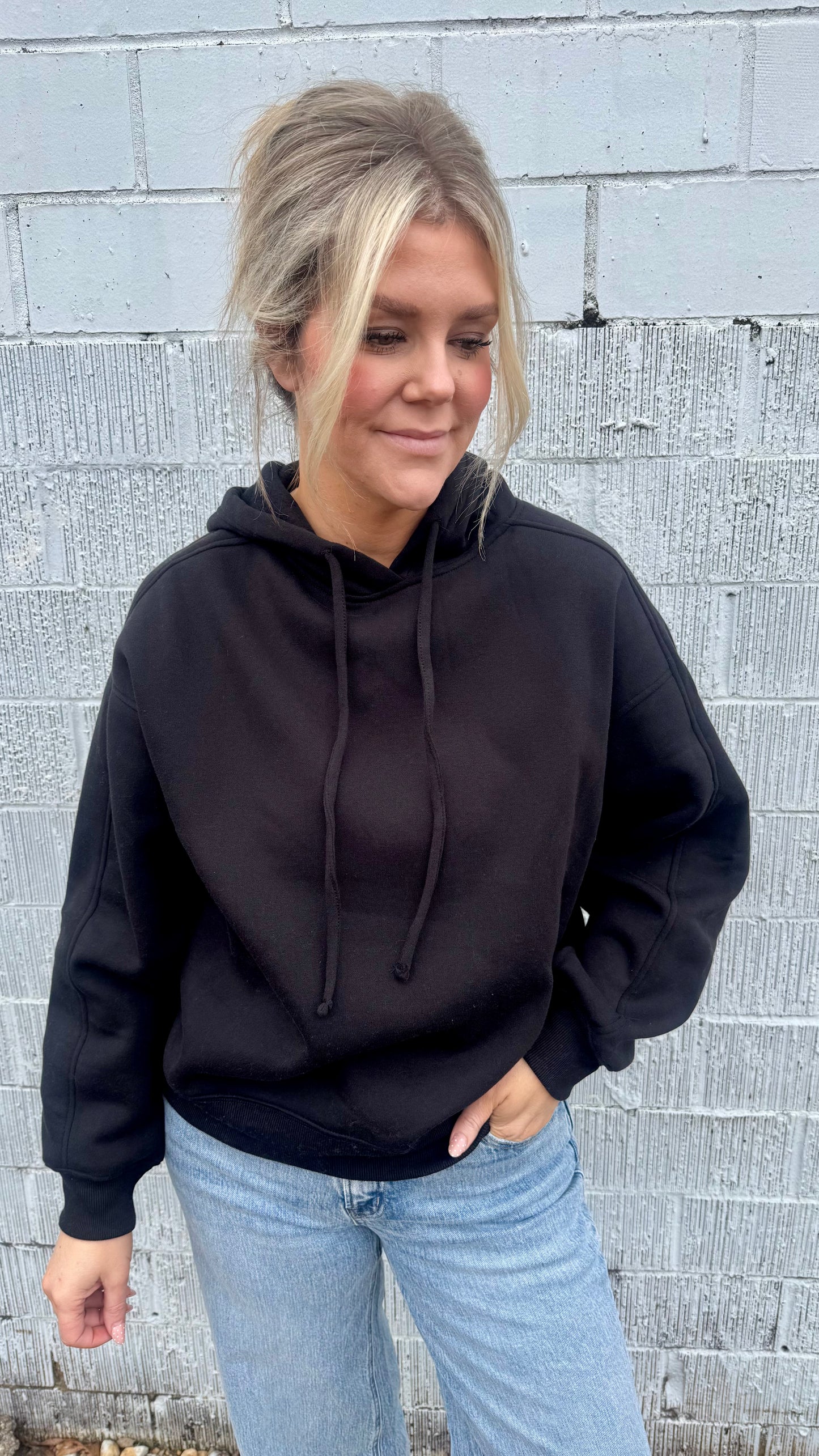 The Fefe Fleece Hoodie - Black
