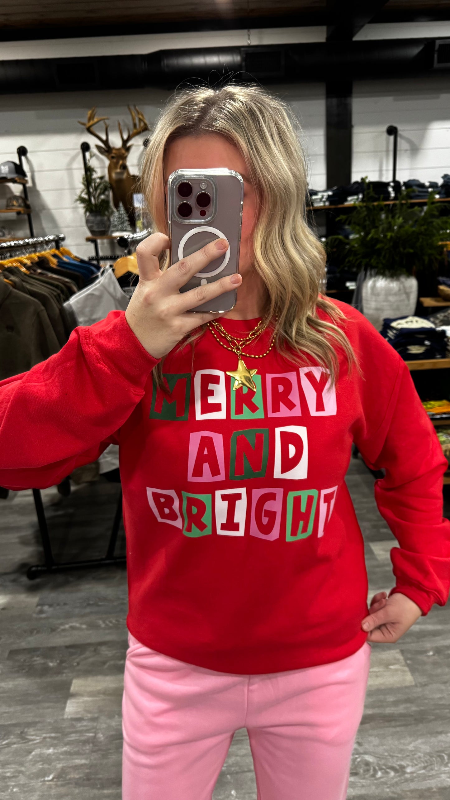 Merry & Bright Sweatshirt