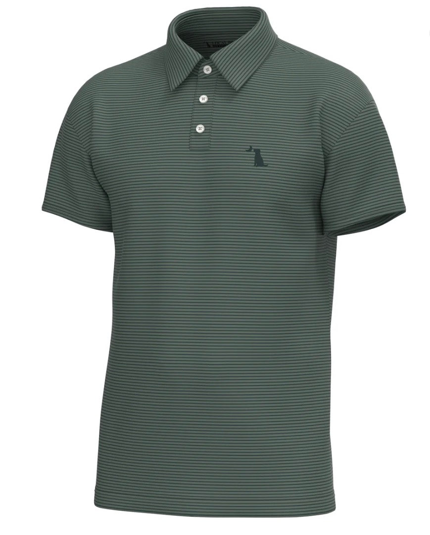 Local Boy Driftwood Polo - Spruce