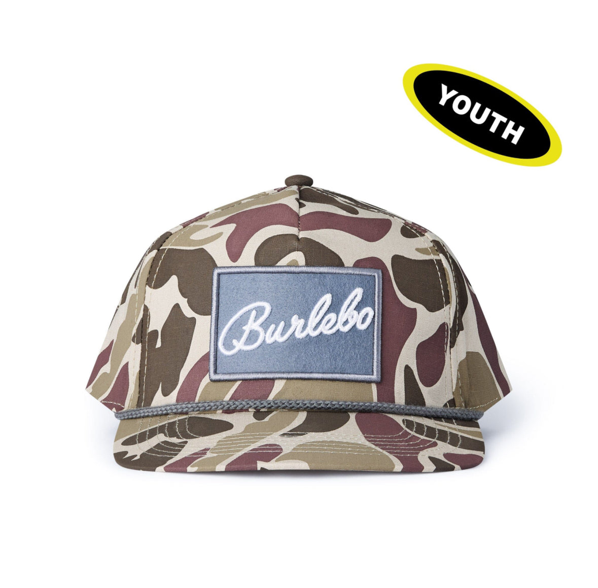 Burlebo Youth Hat - Grey Patch