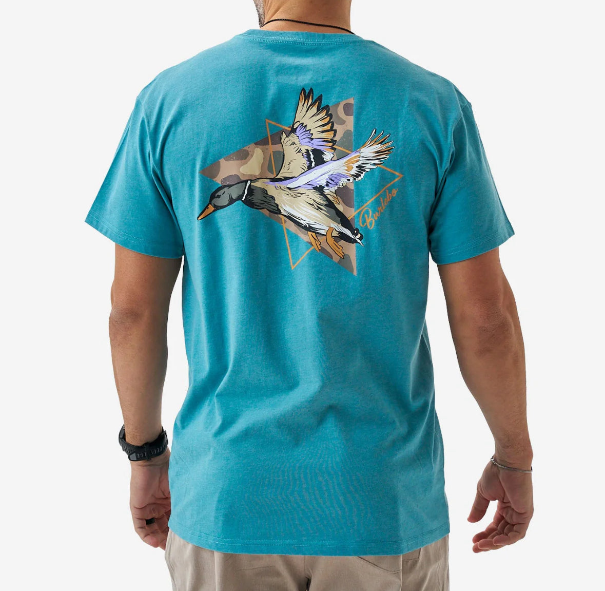 Burlebo Pintail Triangle Duck - Heather Cyan