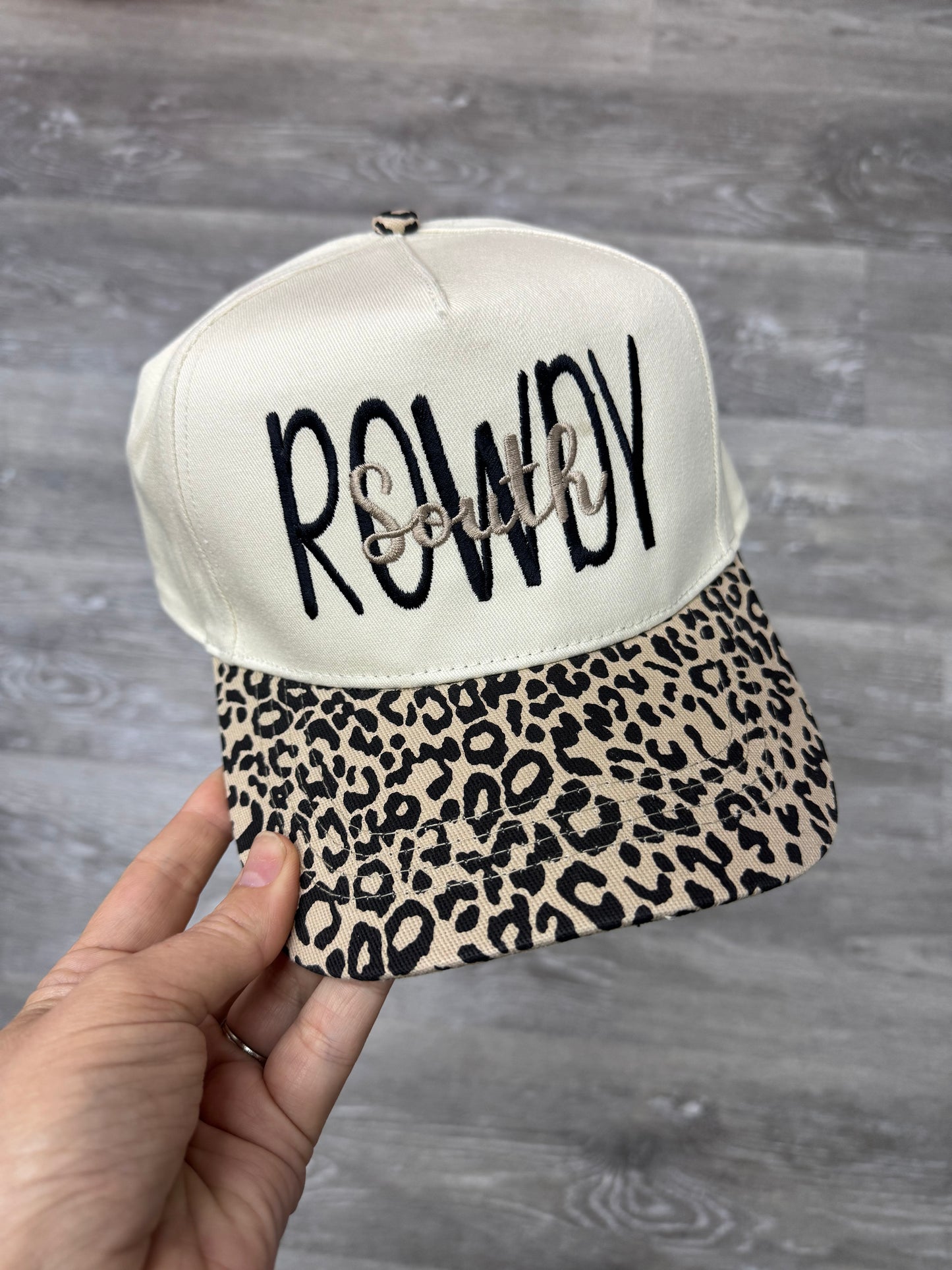Rowdy South Hat - Leopard