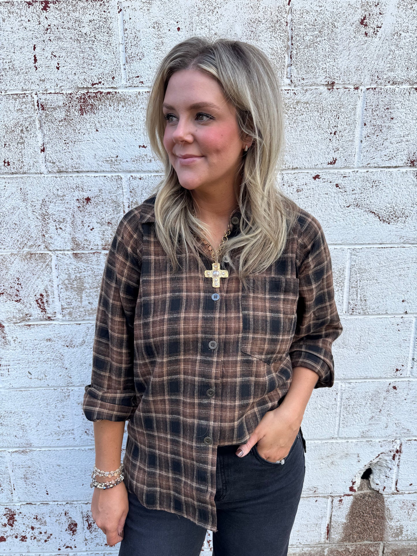 Mocha Muse Flannel