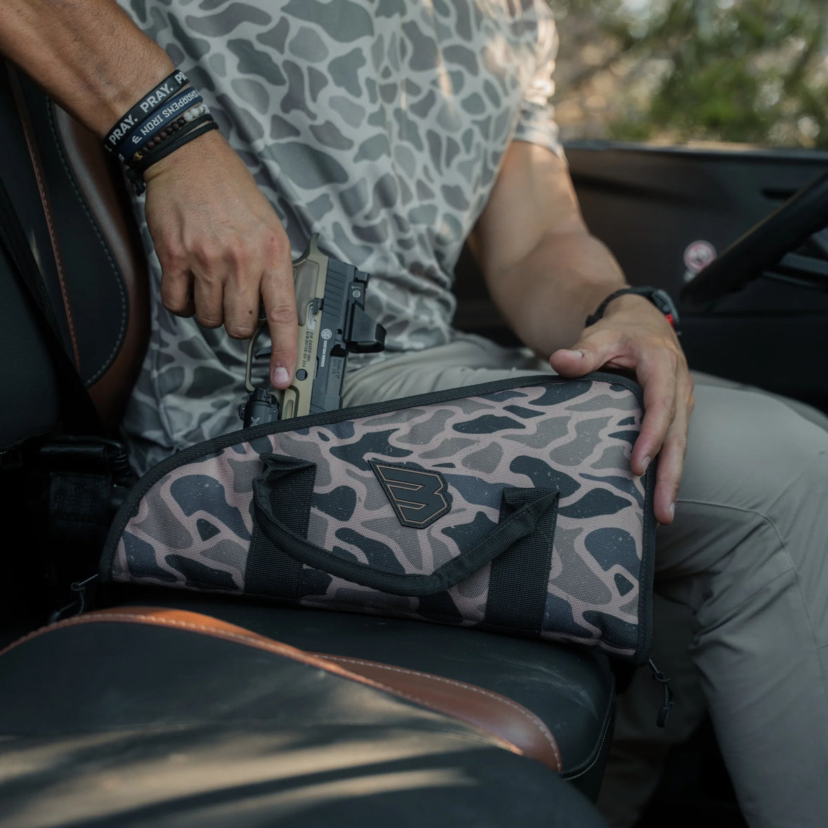 Burlebo Pistol Case - Gauge Camo