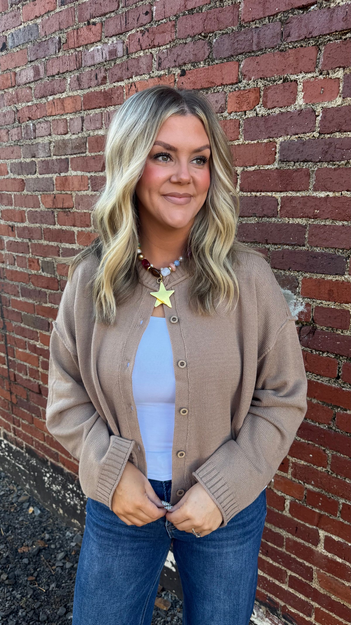 Timeless Layers Cardigan - Mocha