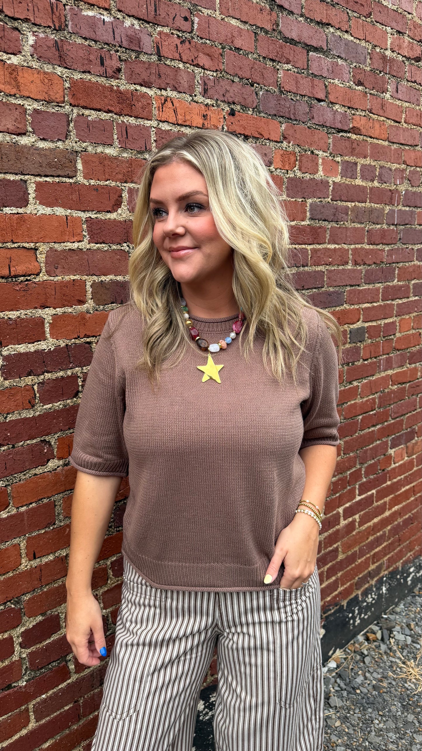 The Monroe Sweater - Mocha