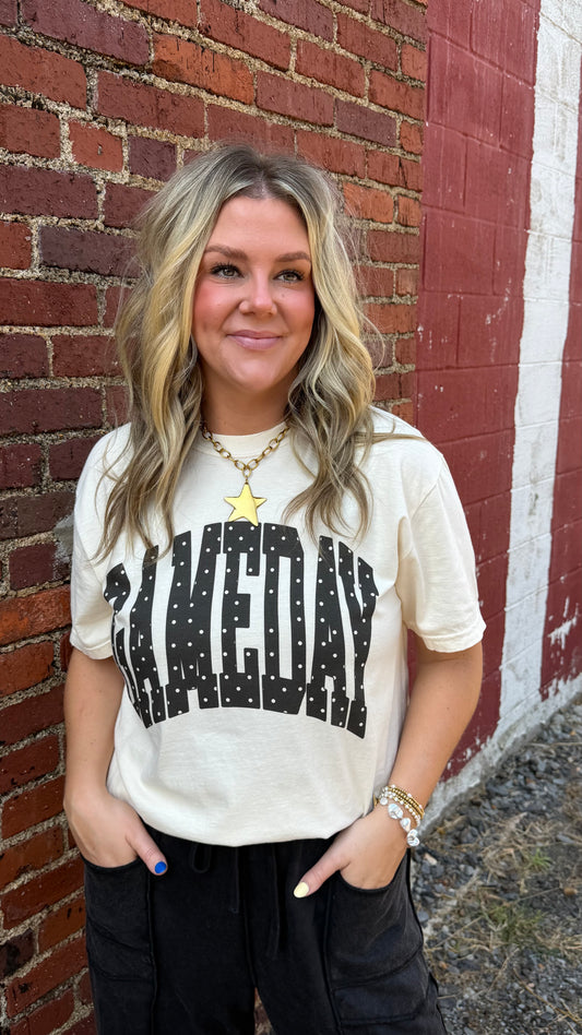 Game Day Polka Dot Tee