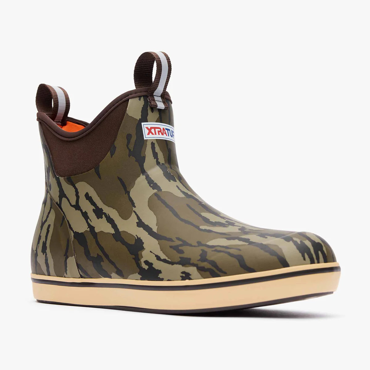Xtratuf Men's 6 in Mossy Oak™ Bottomland Ankle Deck Boot