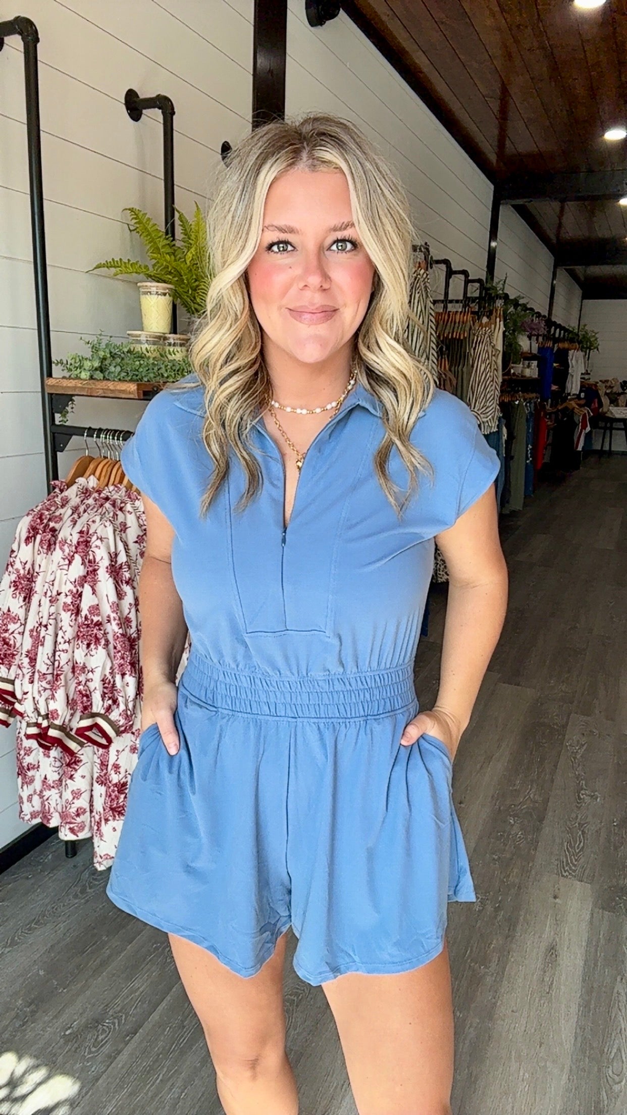 Butter Soft Collar Romper