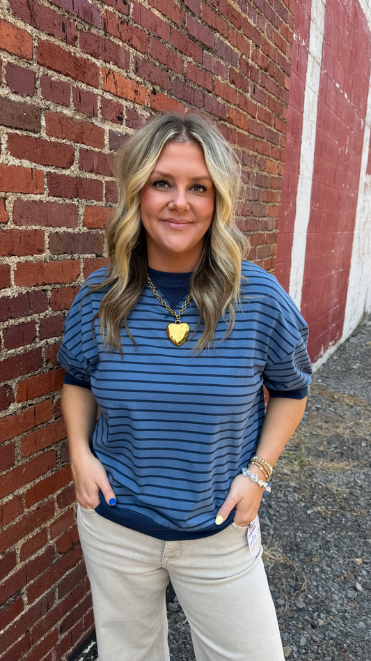The Remi Top - Blue