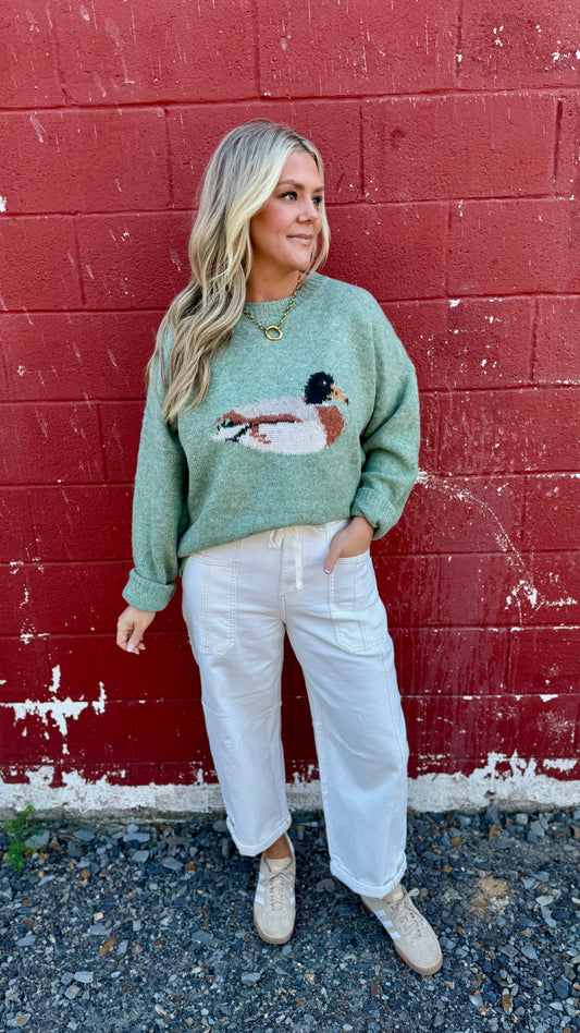 Hannah High Rise Cargo Barrel Jeans