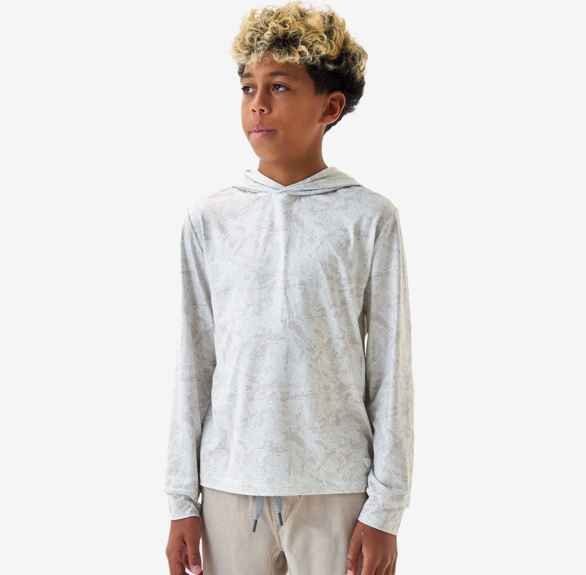 Burlebo Youth Performance Hoodie - Digi Camo