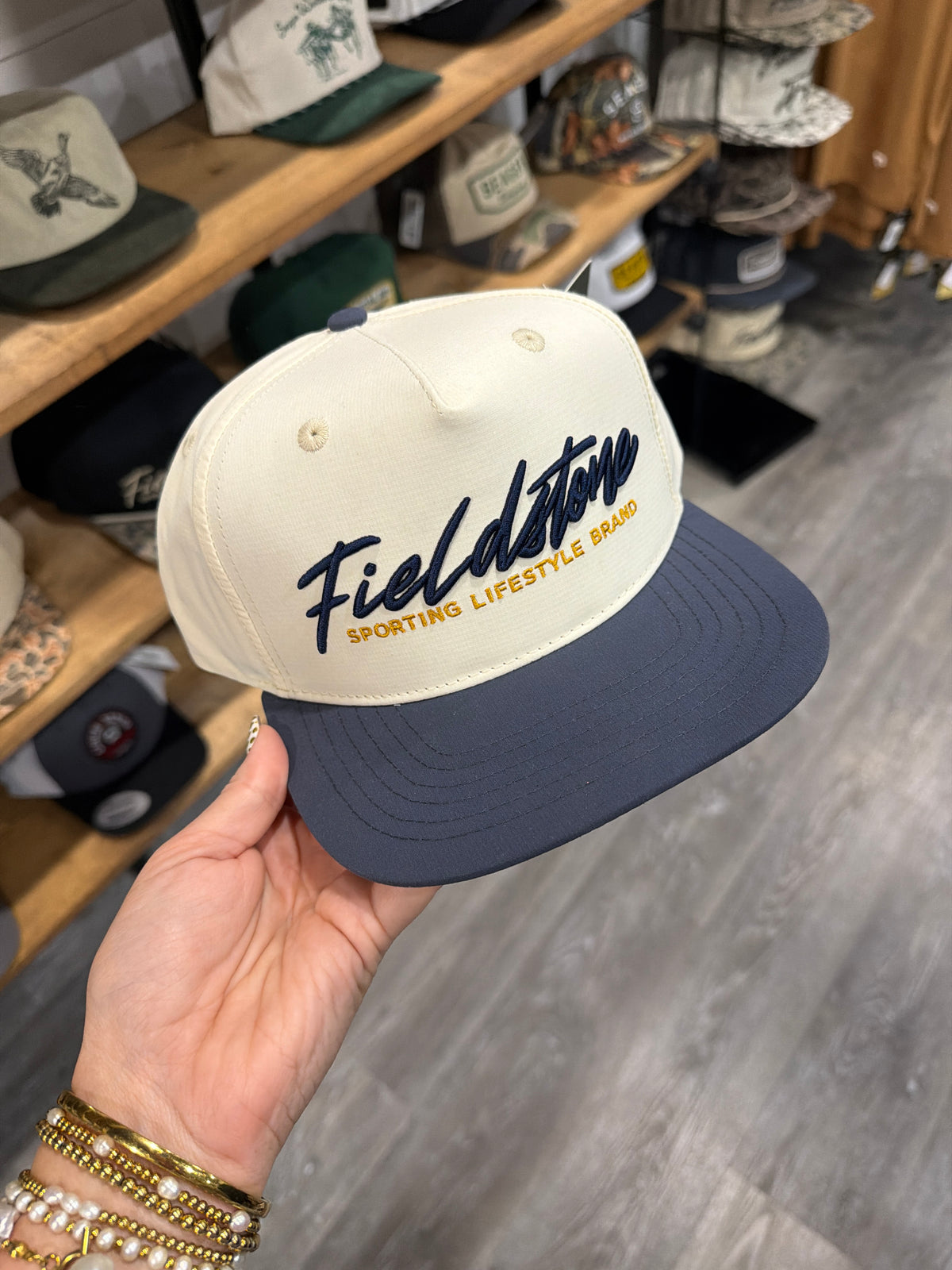 Fieldstone Blue Bill Performance Hat
