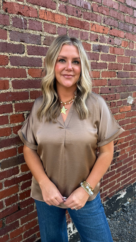 Blair Satin Top