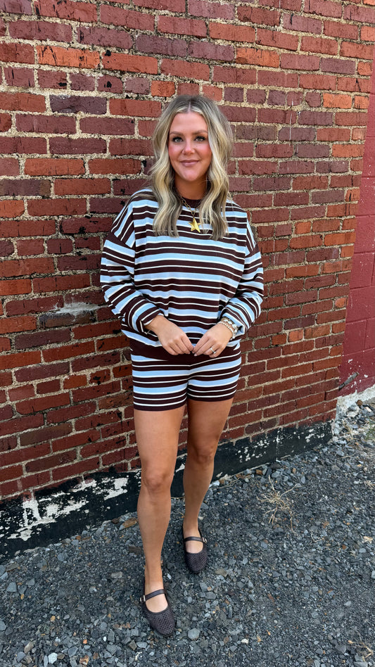 Weekend Away Striped Set