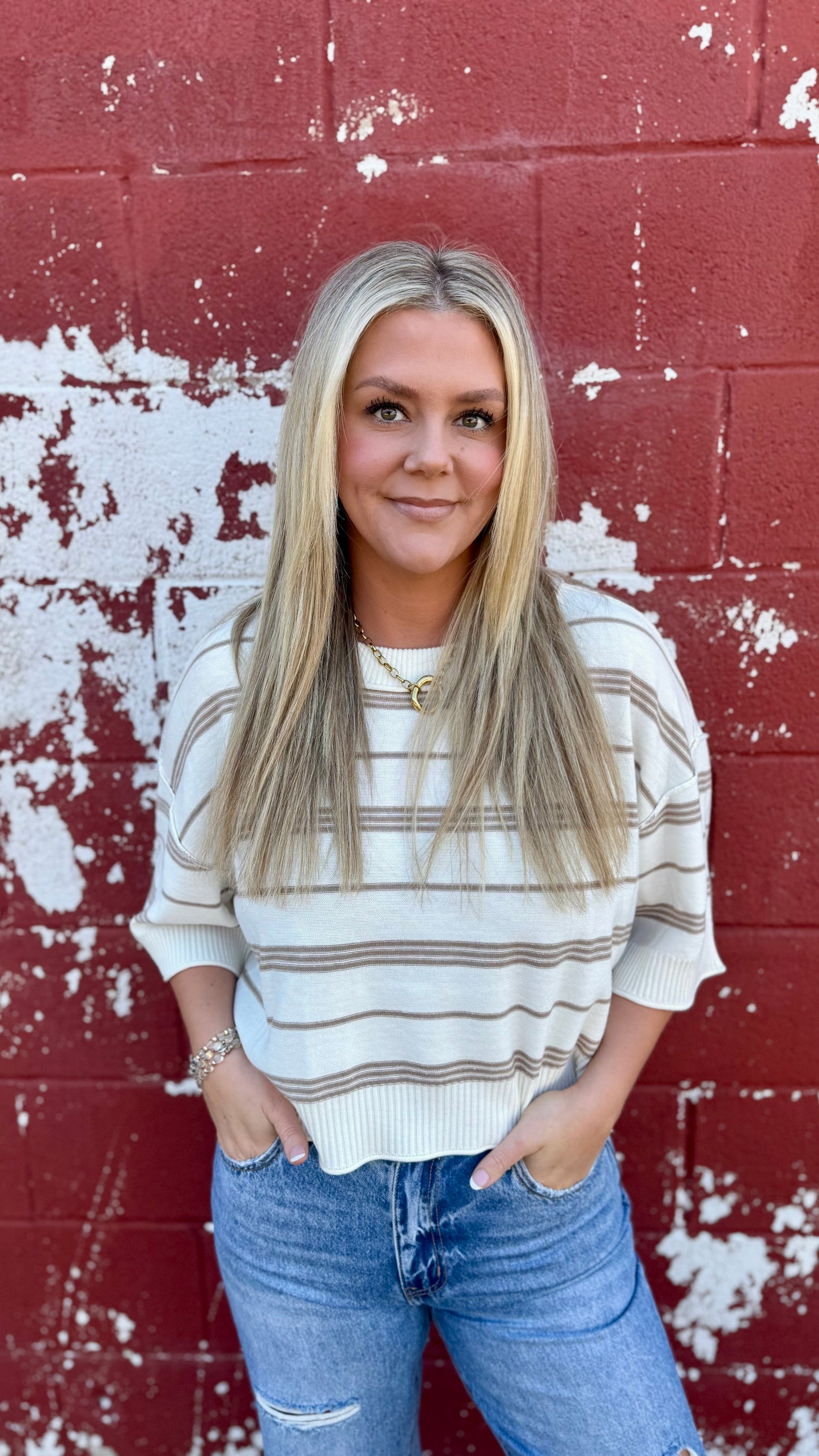 Ruth Classic Striped Top