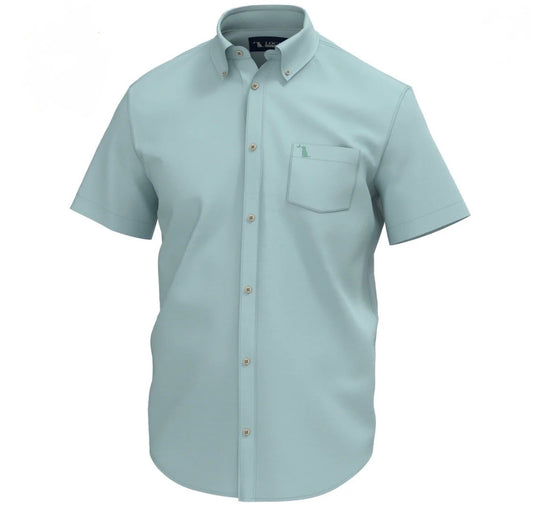 Local Boy Low Country Button Down - Mint