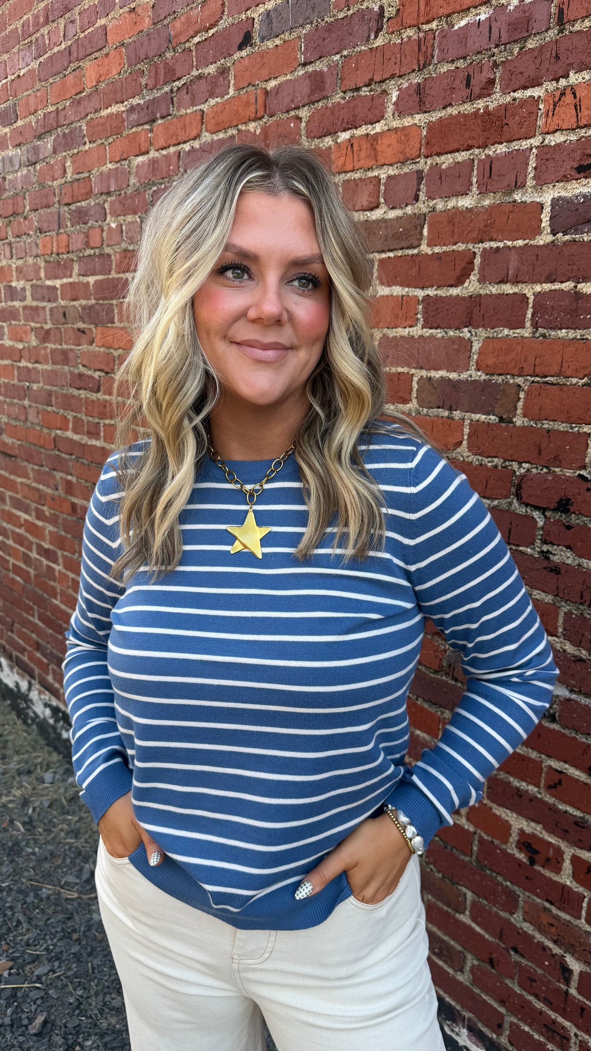 Demi Striped Top