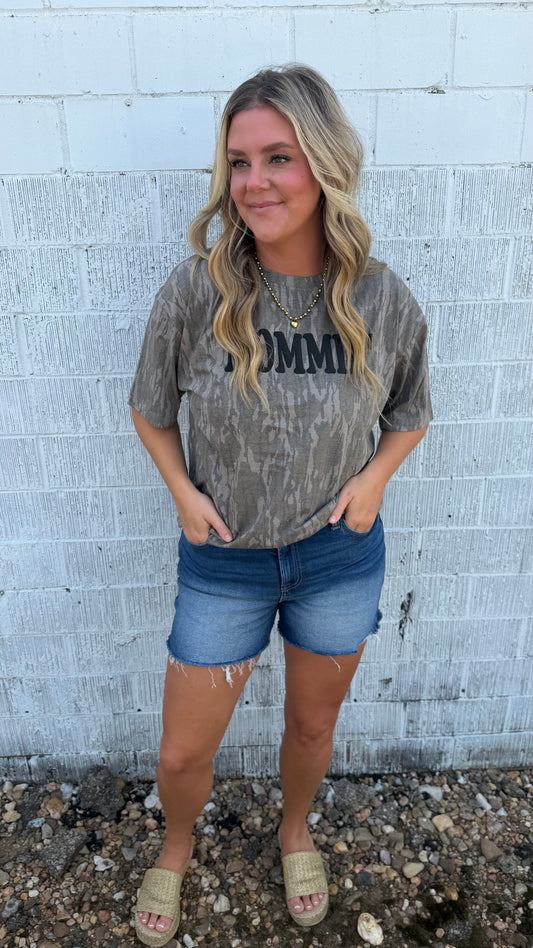 Stop & Stare Shorts - Dark Wash