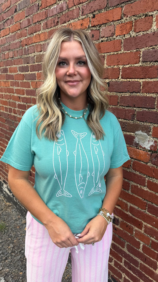 Let's Go Fishing Tee