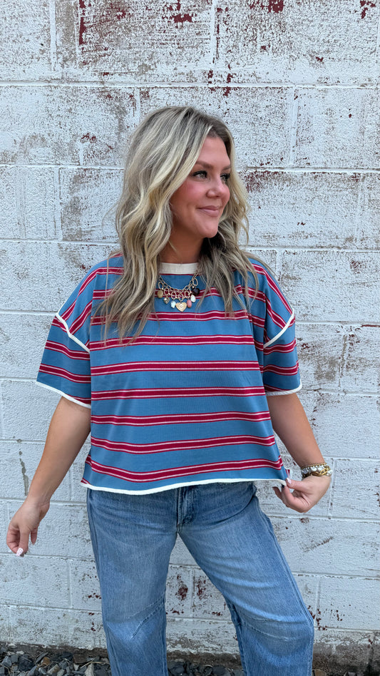 Ginny Striped Top