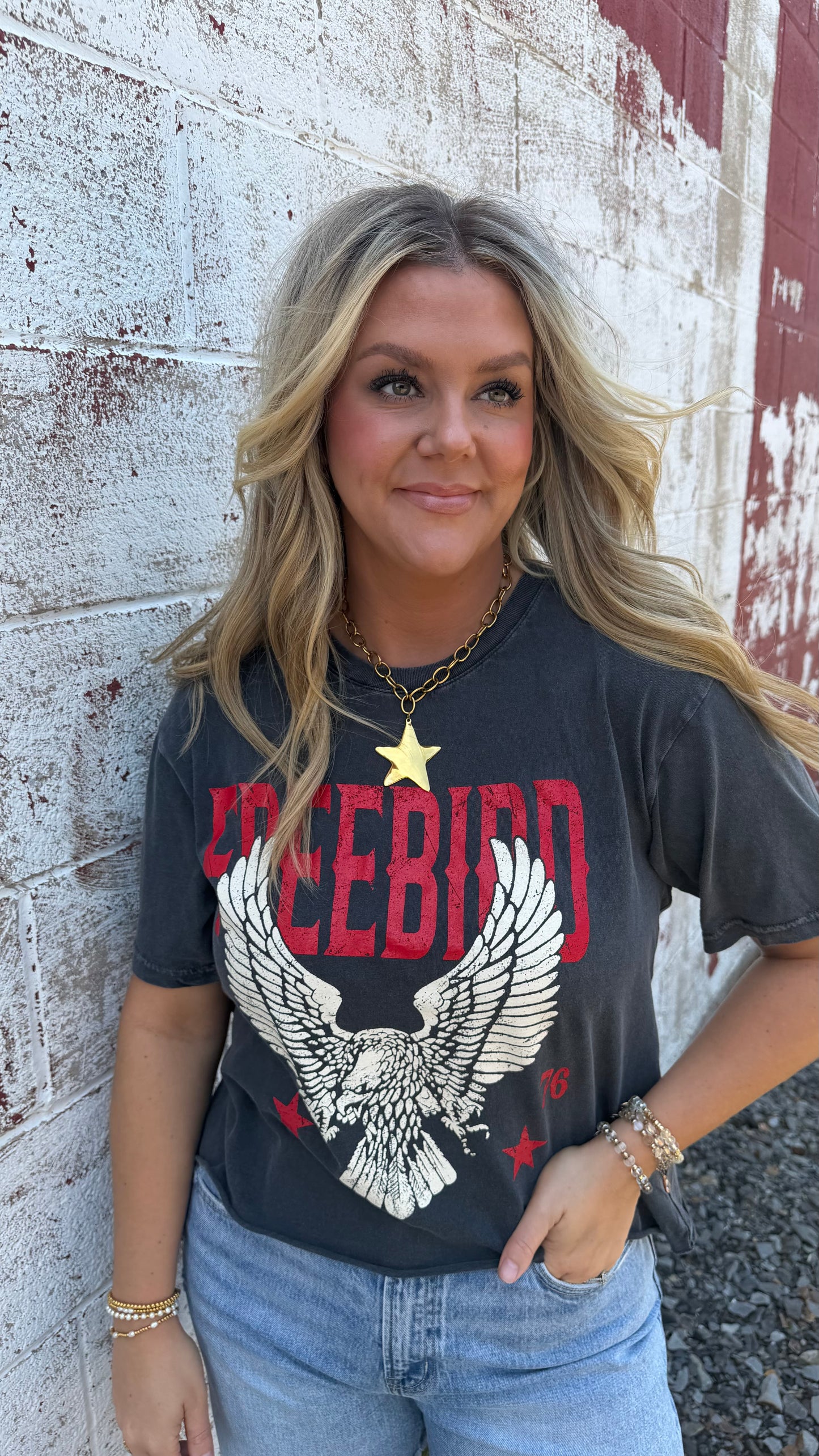 Free Bird 1776 Vintage graphic