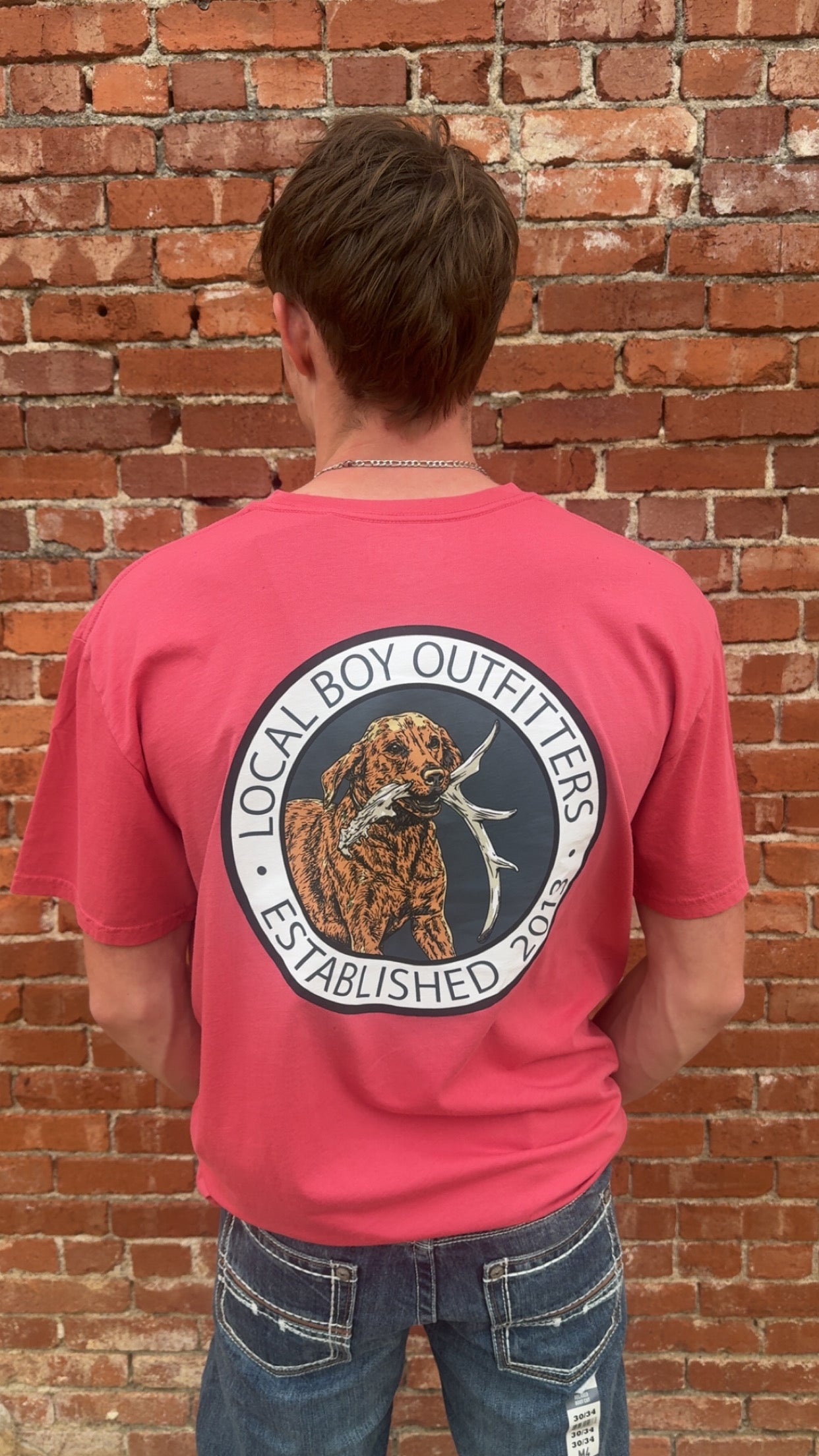 Local Boy Antler Retrieve Tee