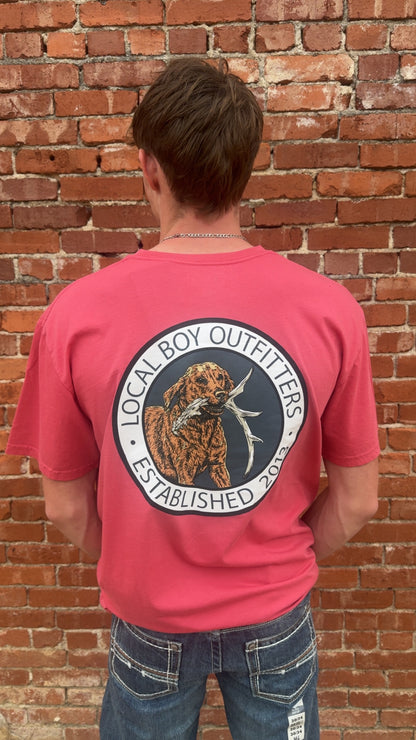 Local Boy Antler Retrieve Tee