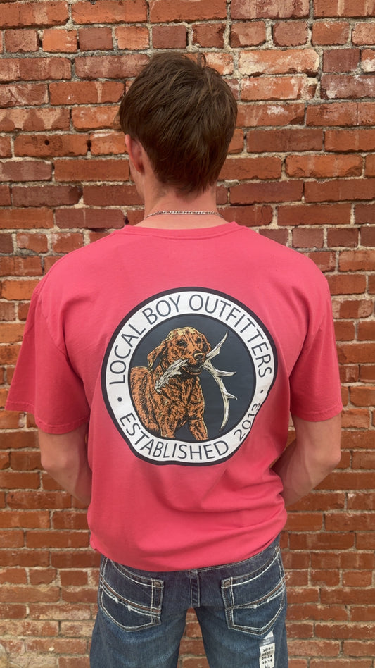 Local Boy Antler Retrieve Tee