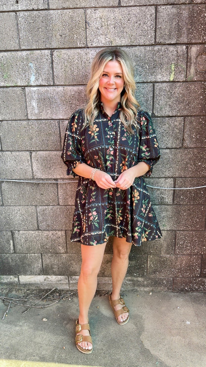 Fancy Floral Dress